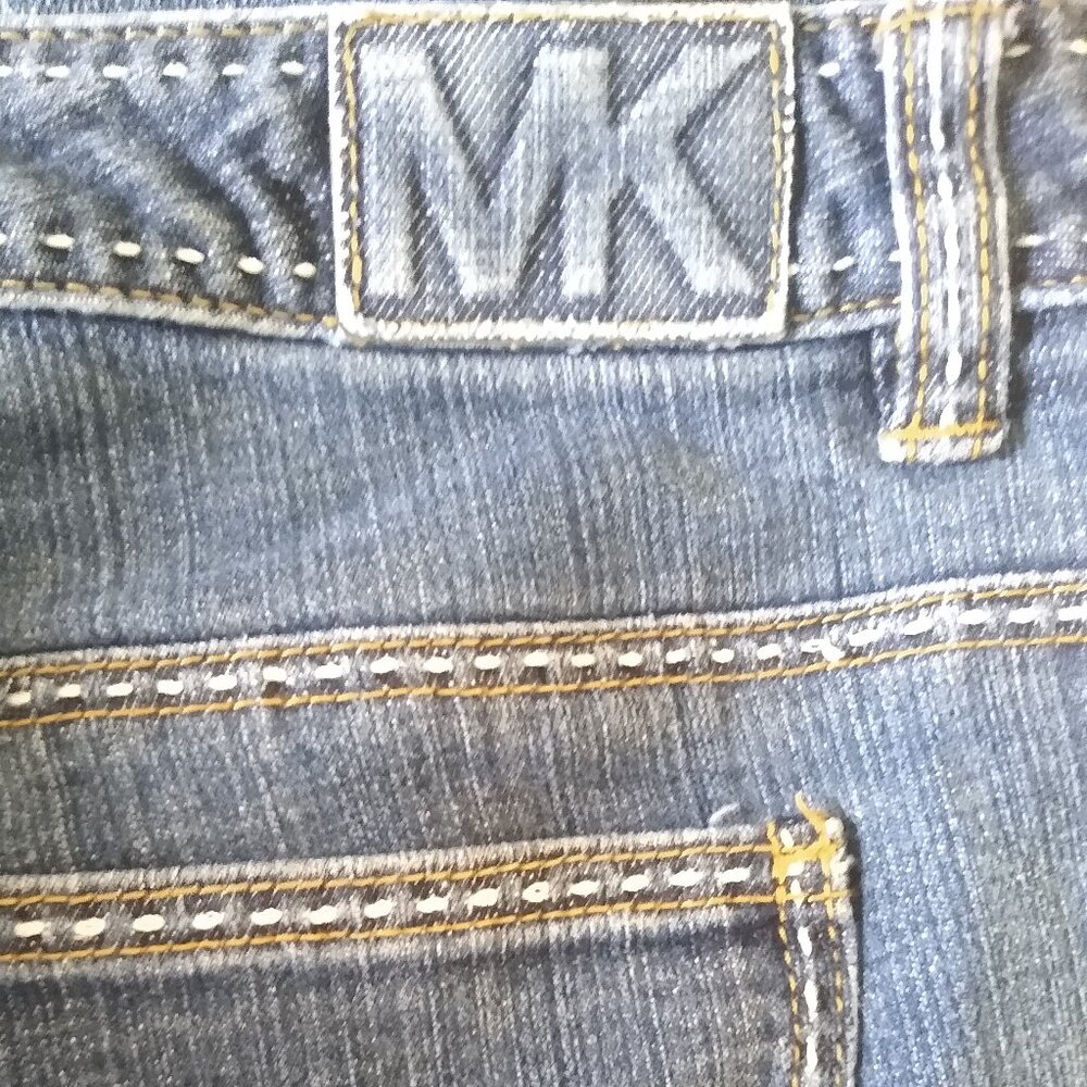 Michael Kors Womens Jeans Size 10 Regular Blue Cotton Vintage Classic Styling - Picture 3 of 5